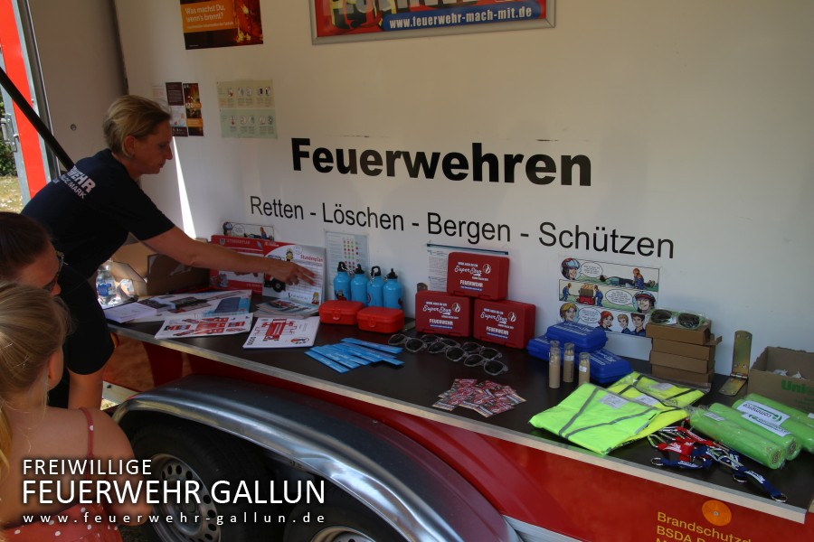 Feuerwehrfest zu unserem Jubiläum